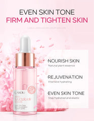 Sakura Face Serum Wrinkle Essence Brightening Essence Shrink Pores Moisturizing Skin Care 17Ml or 30Ml